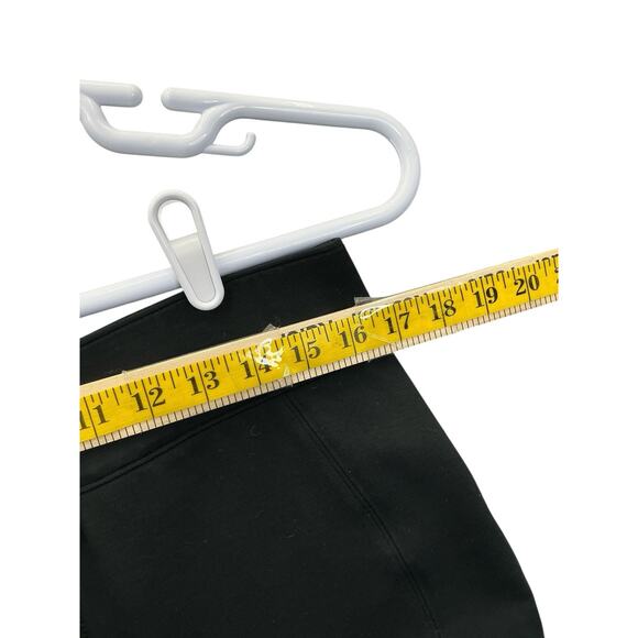 SPANX Pull On Leggings Women's 1X Black Stretch Knit Skinny Ankle High Rise - Picture 6 of 12